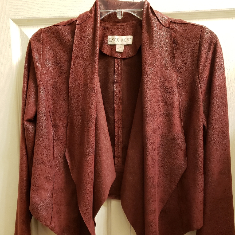 Knox Rose XS Red Blazer Coat